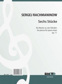 Six pièces pour piano 4ms op.11 
