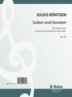 Six suites et partites pour violon seul op.68 