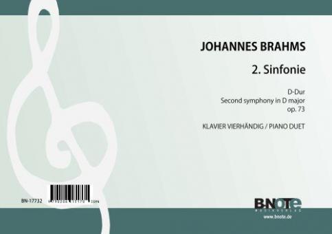 Deuxième symphonie en re majeur op.73 (Arr. piano 4ms) 