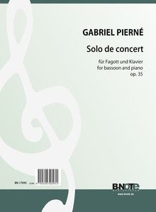 Solo de Concert pour bassoon et piano op.35 