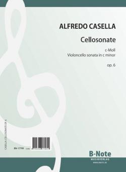Sonate en ut mineur pour violoncelle et piano op.6 