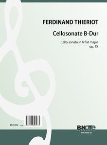 Sonate pour violoncelle et piano en si bemol majeur op.15 