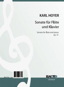 Sonate pour flûte et piano op.31 