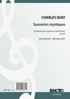 Souvenirs mystiques - 24 pièces pour orgue ou harmonium 