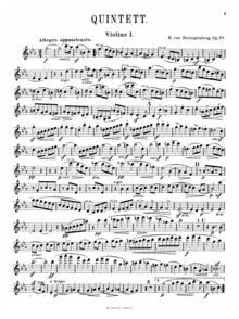 Quintette à cordes en do mineur op.77 