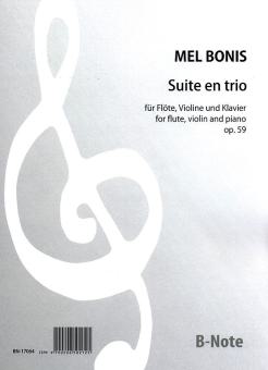 Suite en trio pour flûte, violon et piano op.59 