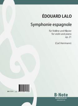Symphonie espagnole op.21 (Arr. violon / piano) 