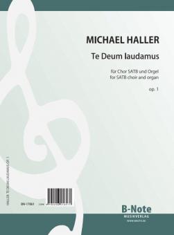 Te Deum laudamus pour choeur SATB et orgue op.1 