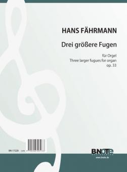 Thème et variations en fa majeur pour orgue op.143 