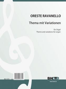 Thème avec variations pour orgue 