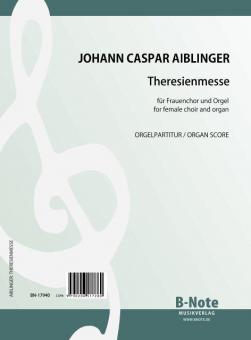 Messe Sainte Thérése pour choeur ou voix feminines et orgue 