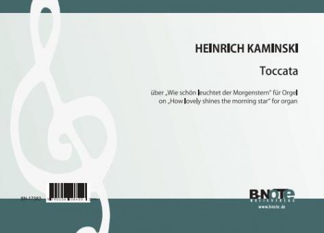 Toccata sur 'Wie schön leuchtet der Morgenstern' pour orgue 