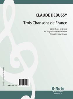 Trois Chansons de France pour voix et piano 