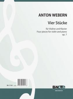 Quatre morceaux pour violon et piano 