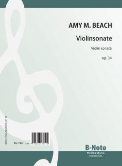 Sonate pour violon et piano en la mineur op.34 