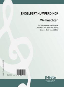 Weihnachten (Noël) pour voix et piano 