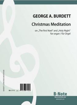 Méditation de Noël sur 'The first Noel' et 'Holy Night' pour orgue 
