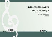 Dix morceaux pour orgue op.106 