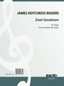 Deux sonatines pour orgue 