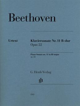 Sonate pour piano no. 11 en Si bémol majeur op. 22 
