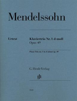 Trio avec piano no. 1 en ré mineur op. 49 