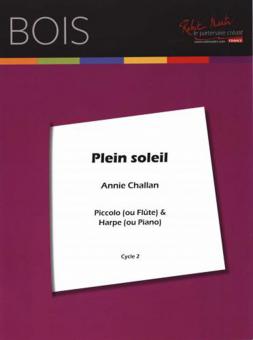 Plein Soleil Pour Piccolo (Flute) Et Harpe (Piano) 