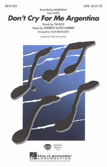 Don't Cry For Me Argentina 
