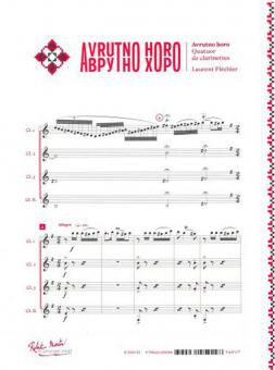 Avrutno Horo Quatuor De Clarinettes 