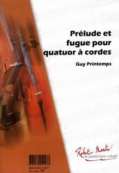Prelude Et Fugue Pour Quatuor A Cordes 