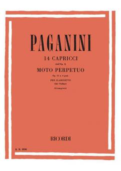 14 Capricci from Op.1 / Moto Perpetuo op.11 No.6 post. 