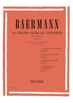 16 Grandes Etudes De Concert 