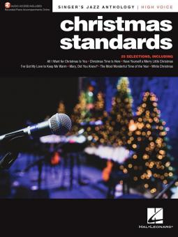 Christmas Standards Singer's Jazz Anthology 