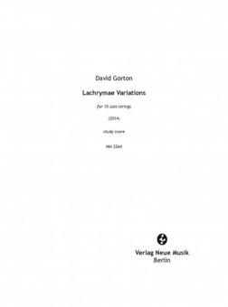 Lachrymae Variations 