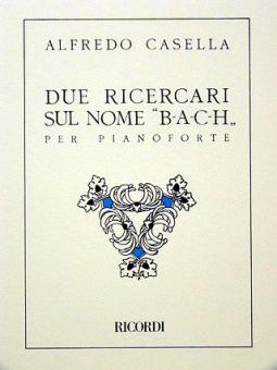 2 Ricercari Sul Bach 