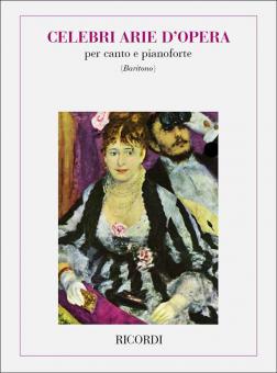 Celebri Arie Di Opere Baritone Piano Vol. 5 Italian 