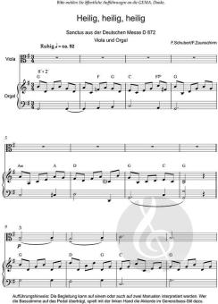Zum Sanctus (Heilig, heilig) 