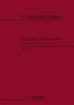 Priere D'une Vierge 
