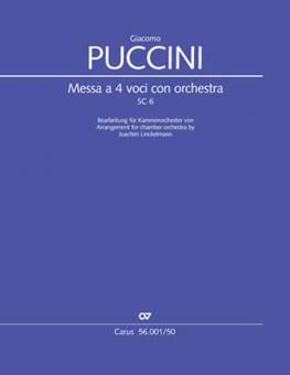 Messa a 4 voci con orchestra SC 6 Download