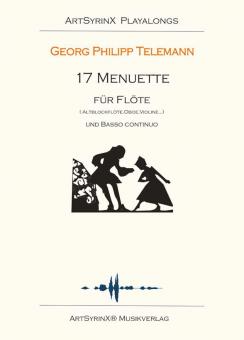 17 Menuette TWV 34 