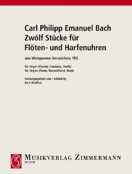 Zwölf Stücke für Flöten- und Harfenuhren Download