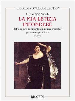 La Mia Letizia Infondere from I Lombardi Tenor Piano Italian 