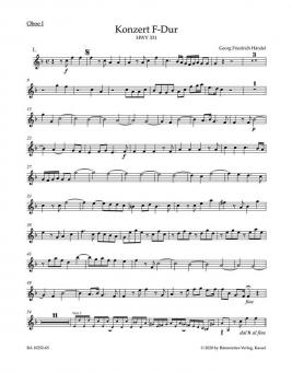 Concerto en fa majeur HWV 331 