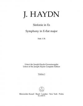 Symphonie en mi bémol majeur Hob. I:76 