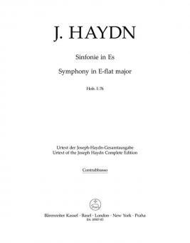 Symphonie en mi bémol majeur Hob. I:76 