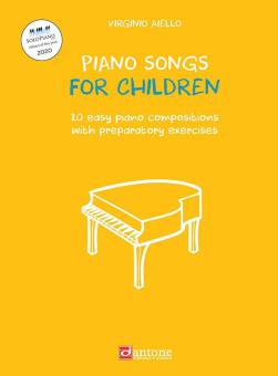 Piano Songs For Children de Virginio Aiello » partitions-musicales.net