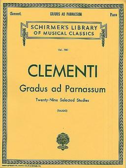 Gradus Ad Parnassum Piano 29 Selected Studies 