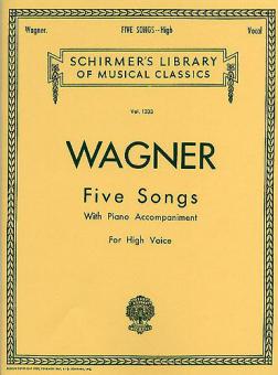 Five Songs for High Voice and Piano 