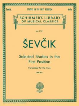Selected Studies In The First Postion Viola 
