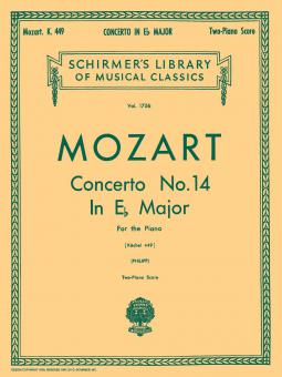 Concerto No.14 E Flat Major 2 Pianos 4 Hands 