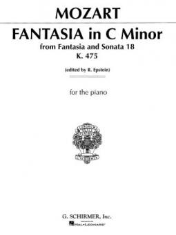 Fantasia In C Minor Piano from Fantasia and Sonata 18 K475 